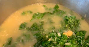 Vegan Kale and Chickpea Soup