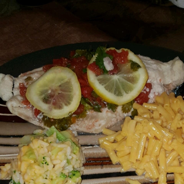 Pancho Villa Baked Tilapia