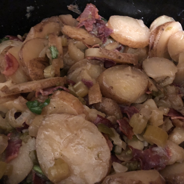 Slow Cooker German Potato Salad