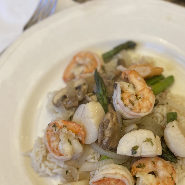 Shrimp and Scallop Stir-Fry