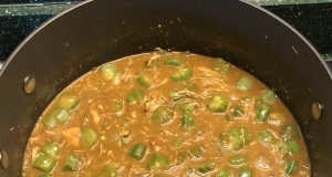 Slow Cooker Chicken and Sausage Gumbo