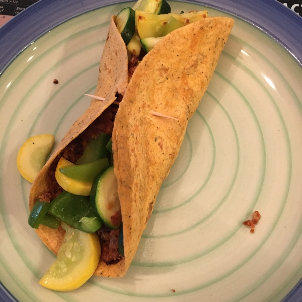 Garbanzo Bean and Veggie Burritos