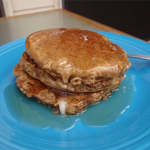 Dad's Double Whole Grain Pancakes