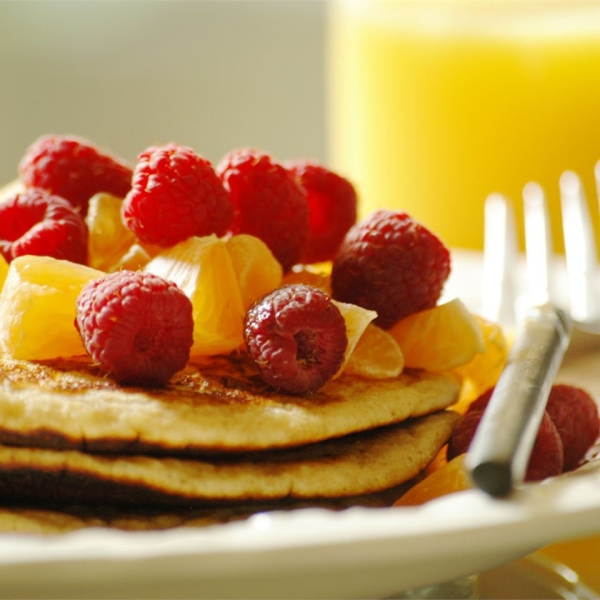 Dad's Double Whole Grain Pancakes