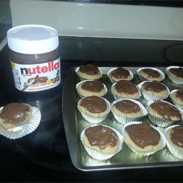 Mini Nutella® Cookie Cups