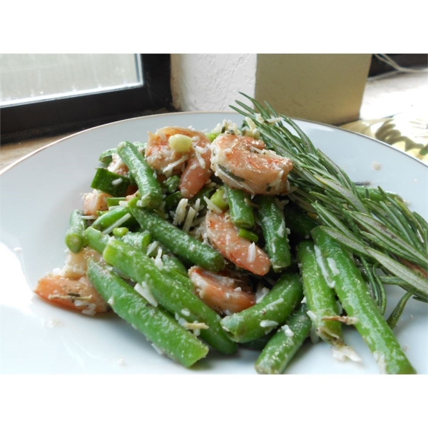 Garlic Lover's Shrimp and Green Bean Salad