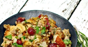 Mom's Sausage and Cranberry Stuffing