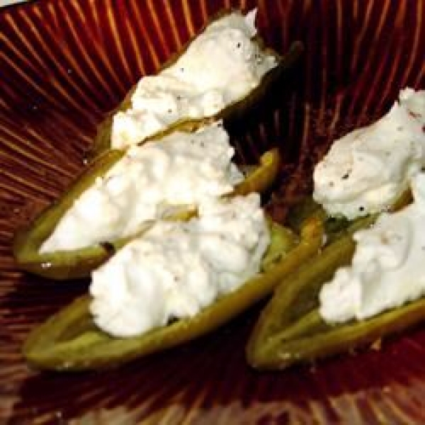 Feta Stuffed Jalapenos