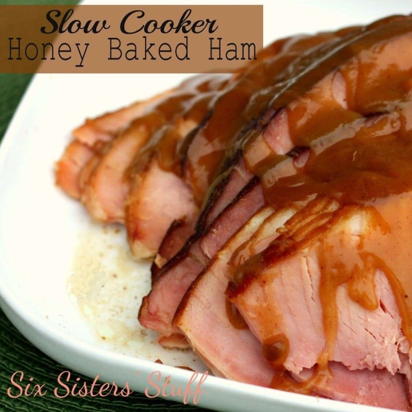 Slow-Cooked Honey-Glazed Ham