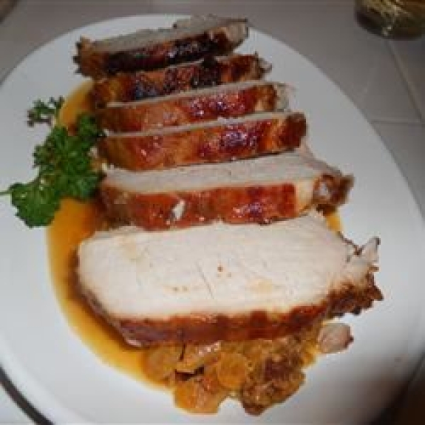 Pork Tenderloin with Mustard Sauce