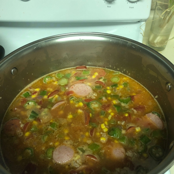 Rouxless Gumbo