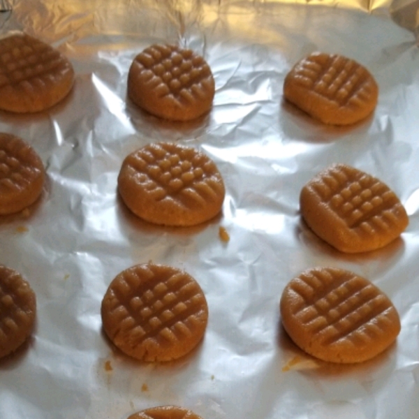 Quick Peanut Butter Cookies