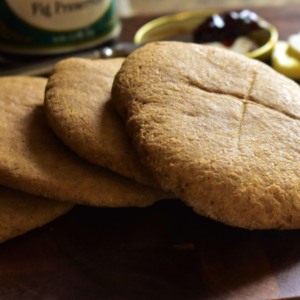 Whole Wheat Molasses Flat Bread