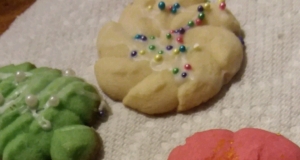 Holiday Spritz Cookies