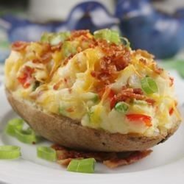 Southwestern Style Twice Baked Potatoes