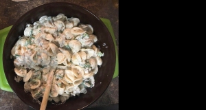 Creamy Orecchiette Pasta with Italian Sausage and Broccolini