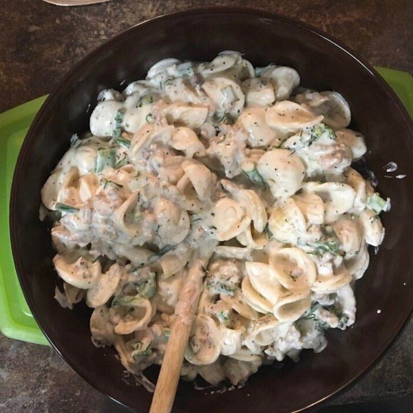 Creamy Orecchiette Pasta with Italian Sausage and Broccolini