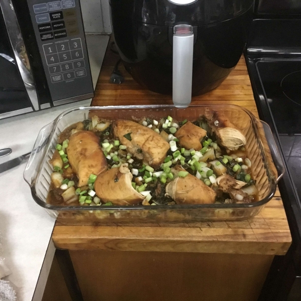 Slow Cooker Adobo Chicken with Bok Choy