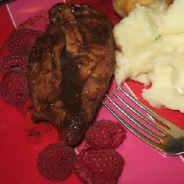 Easy Raspberry Chicken