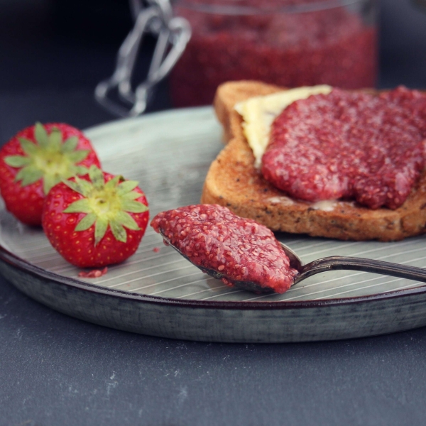 Fresh Strawberry Chia Jam