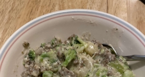 20-Minute Sausage-Broccoli Gnocchi Alfredo
