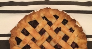 Old-Fashioned Blueberry Custard Pie