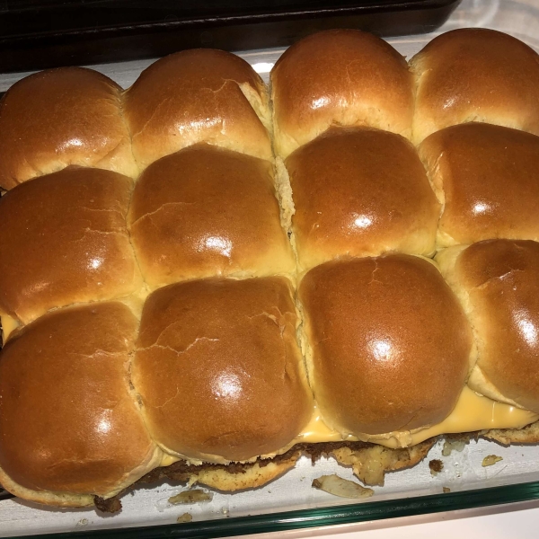 Almost White Castle Hamburgers