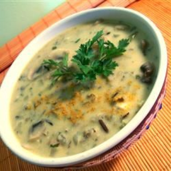 Curried Wild Rice Soup