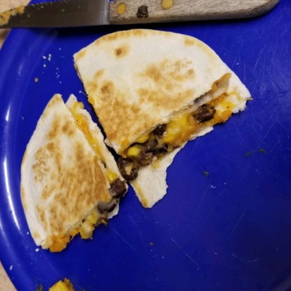 Black Bean and Sweet Potato Quesadillas