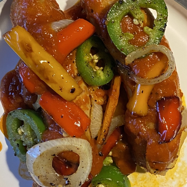 Slow Cooker Sausage and Peppers