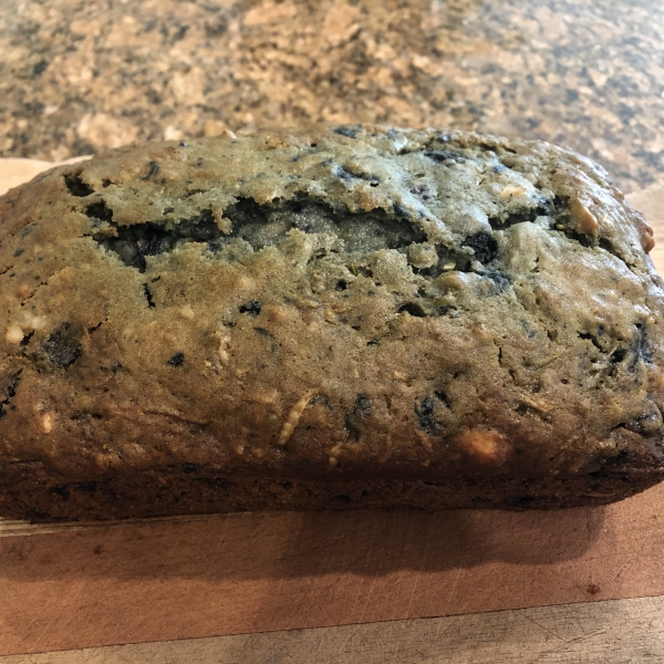 Blueberry Summer Squash Bread