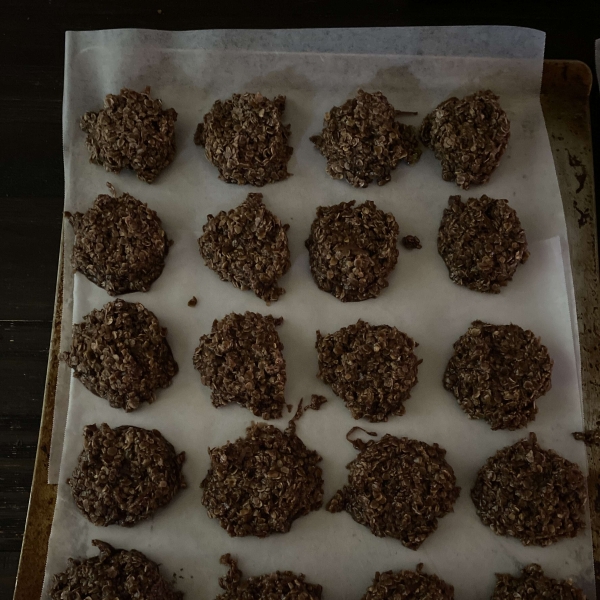 No Bake Chocolate Cookies II