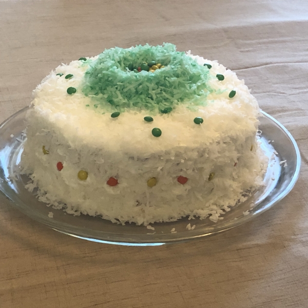 Coconut Easter Cake