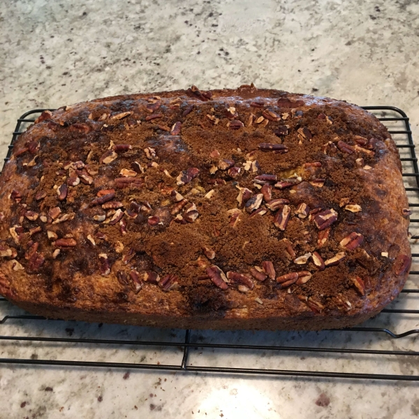 Pecan Pineapple Coffee Cake