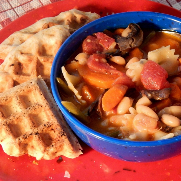 The Broke Vegan's Creamy Vegetable Soup