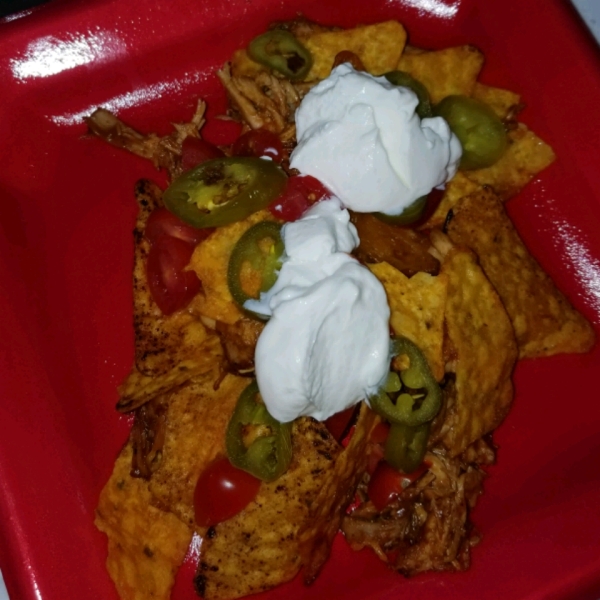 Loaded BBQ Chicken Nachos Recipe