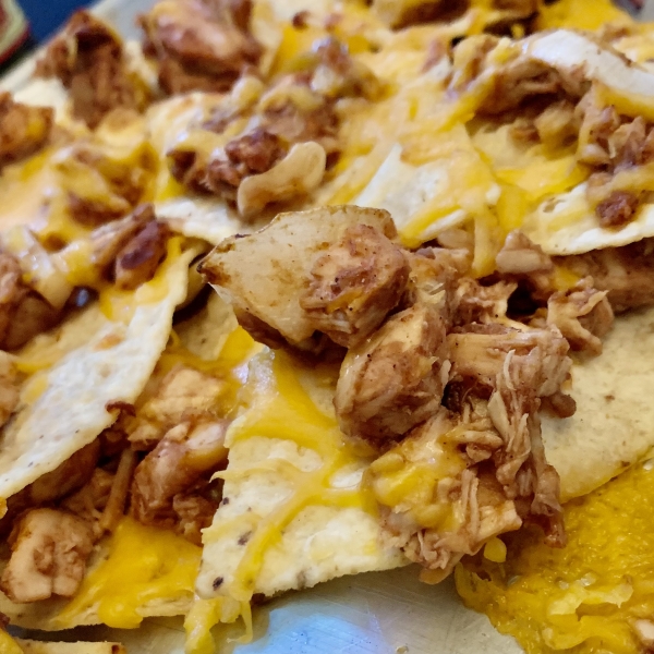 Loaded BBQ Chicken Nachos Recipe