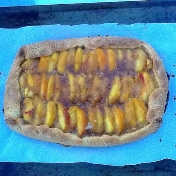 Peach Crostata