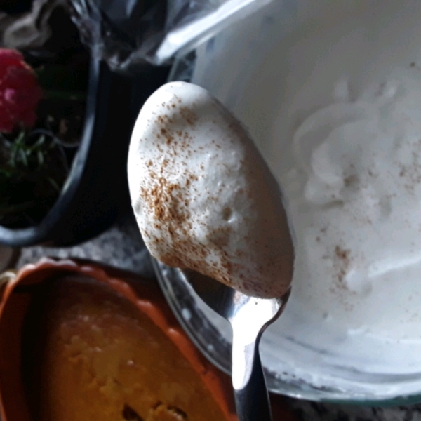 Bourbon Whipped Cream