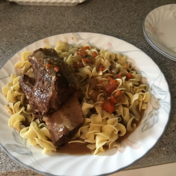 Braised Cabernet Beef Short Ribs