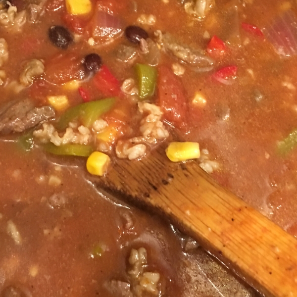 Steak Fajita Soup