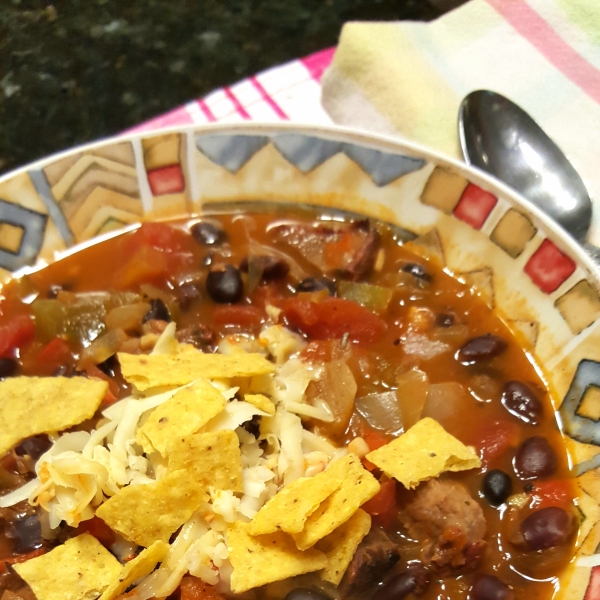 Steak Fajita Soup