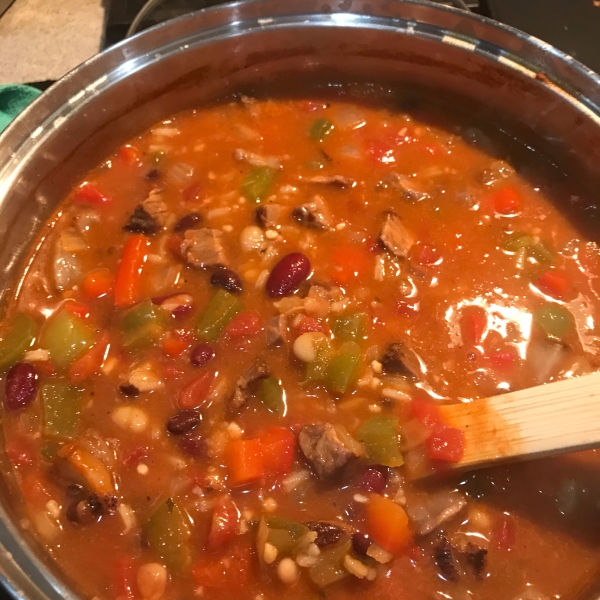 Steak Fajita Soup