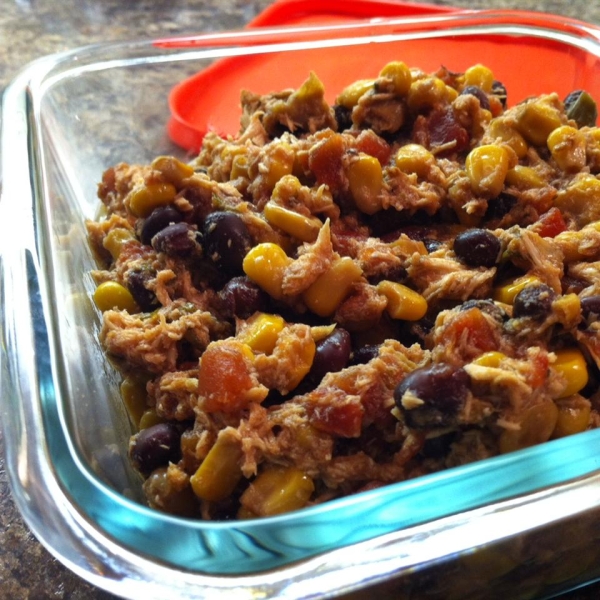 Easy Slow Cooker Santa Fe Chicken