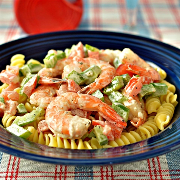 Simple Shrimp Pasta Salad