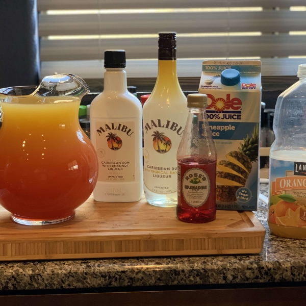 Bahama Mama Celebration Drink