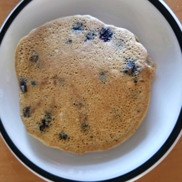 Blueberry Cornmeal Pancakes