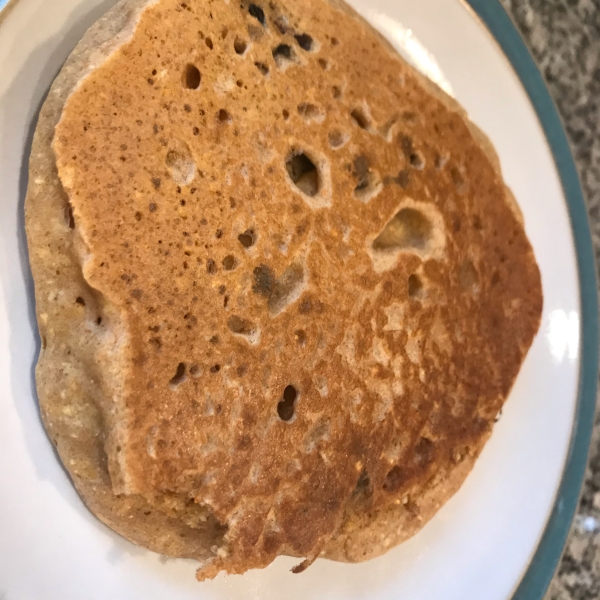 Blueberry Cornmeal Pancakes