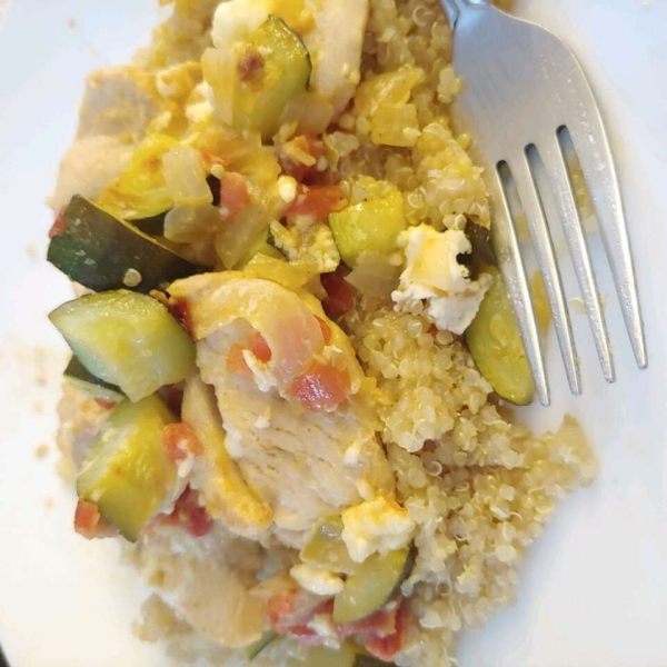 Chicken with Quinoa and Veggies