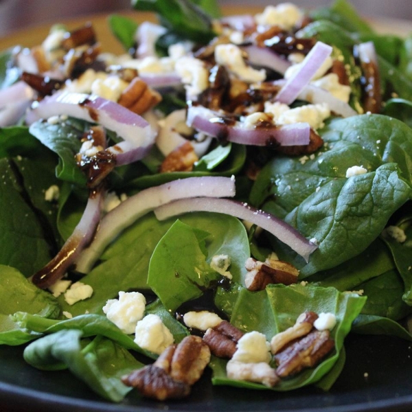 Hot Spinach Salad